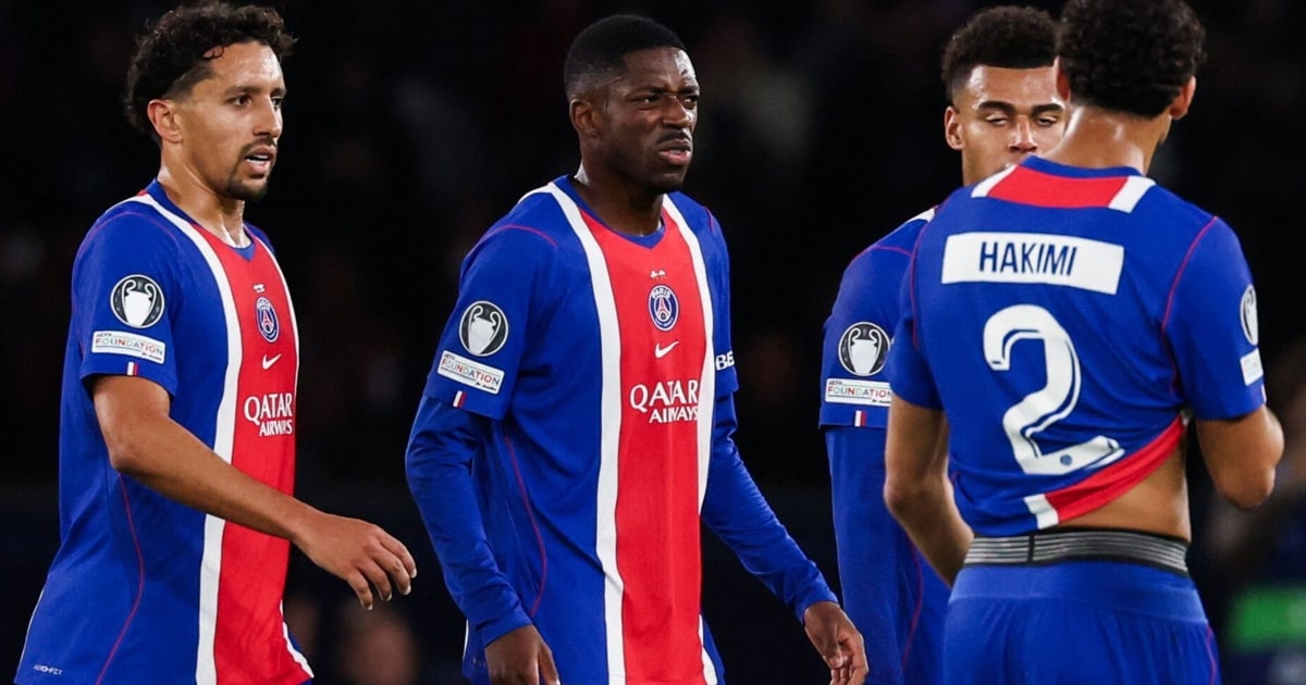 Már az elején megsérült és le kellett cserélni Ousmane Dembélét a PSG-nél