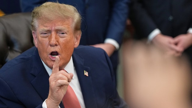 Donald Trump, Präsident der USA, will, dass die Ukrainer einem Deal mit den Russen zustimmen.
