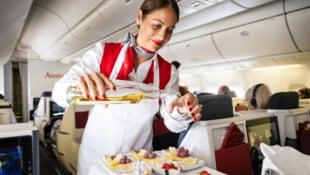 Käse schließt den Magen. In der Business-Class wird man besonders verwöhnt.