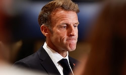 Frankreichs Präsident Emmanuel Macron übt scharfe Kritik an ausländischen Politikern für ...