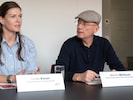 Linda Keizer und Martin Müllauer verhandeln für 420.000 Arbeitnehmer im Handel.