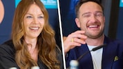 Jessica Schwarz und Frederick Lau kamen aus dem Schwärmen über Wien kaum noch heraus.