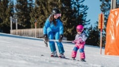 Rund 3000 Kinder lernten durch die Initiative das Skifahren, das sind im besten Fall auch die ...