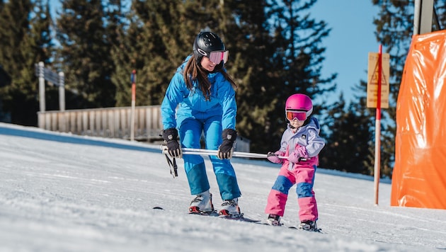 Rund 3000 Kinder lernten durch die Initiative das Skifahren, das sind im besten Fall auch die ...