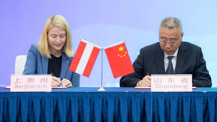 Das Sportabkommen mit Shangdong wurde wieder erneuert.