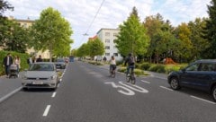 So soll die Heidenheimer Straße nach ihrem Umbau aussehen.
