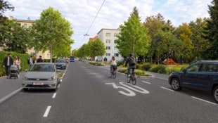 So soll die Heidenheimer Straße nach ihrem Umbau aussehen.
