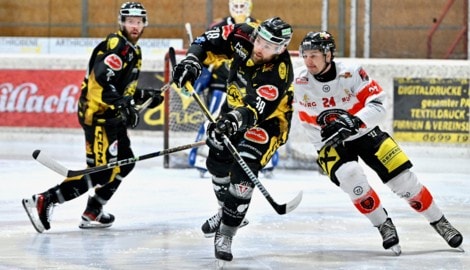 Spittal und Abwehrchef Marco Zorec (M.)  legen in der Division I am Samstag daheim gegen Leoben ...