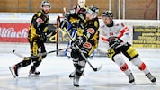 Spittal und Abwehrchef Marco Zorec (M.)  legen in der Division I am Samstag daheim gegen Leoben ...