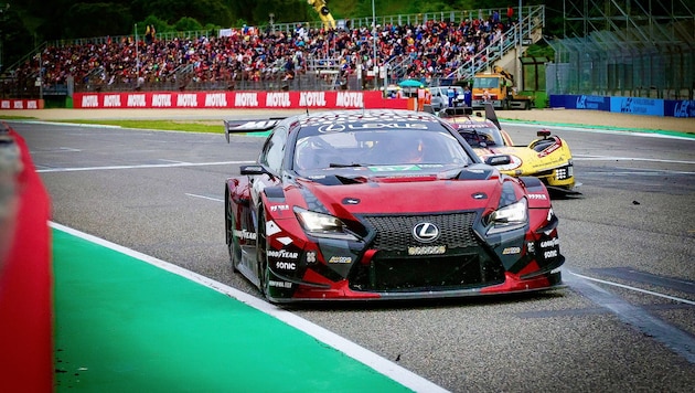 Schmids Lexus ist noch einmal im Einsatz.