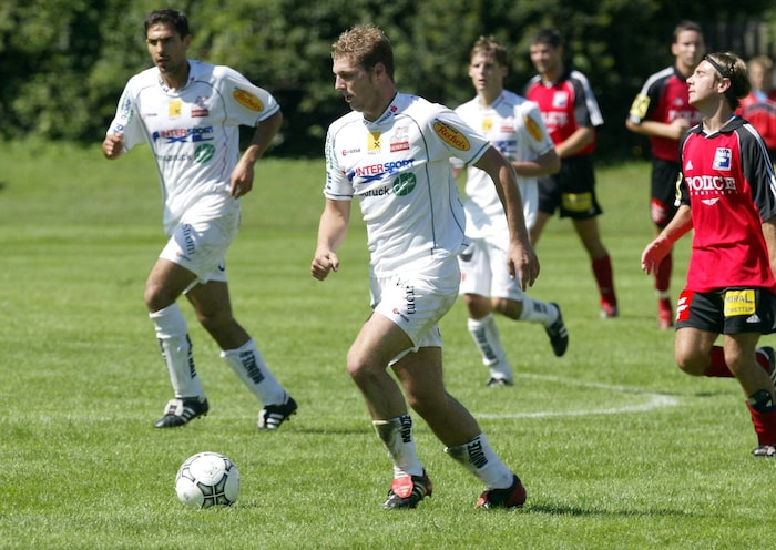 Micheal Platzer spielte mit dem SV Hall in der Regionalliga West.