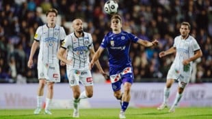 Bei Austria Wien hat sich Valentino Müller schon bestens eingelebt.