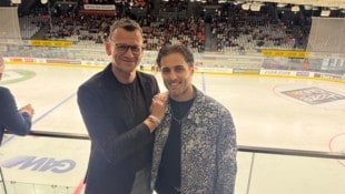 Zündel verfolgte das 99ers-Spiel gegen Mailand in Graz von der Tribüne. Ab Donnerstag trainiert ...