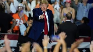 Trump bei seinem Auftritt in South Carolina