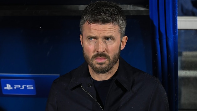 Michael Carrick ist noch Trainer von Manchester United.