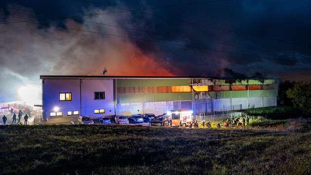 In den frühen Morgenstunden war der Brand ausgebrochen.
