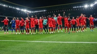 GEPA Der LASK bejubelt in Lissabon den ersten Sieg in der Champions League