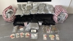 Diese Drogen wurden in mehreren Bunkerwohnungen in Wien sichergestellt.
