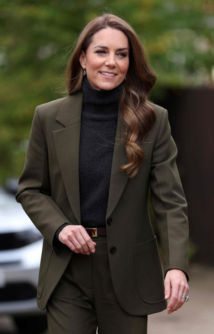 Am 22. Oktober 2026 besuchte die Prinzessin von Wales das Kinderhospiz The Treehouse in Ipswich ...