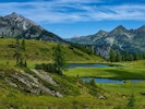 Der Wildalmsee in der Salzburger Gemeinde Tweng