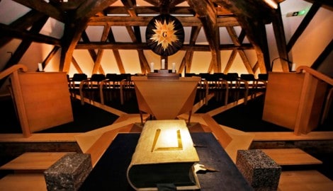 „Tempel“ der Freimaurer in der Wiener Rauhensteingasse