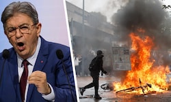 Scharfzüngig und provokant: Der französische Linken-Chef Jean-Luc Mélenchon spricht bereits von ...