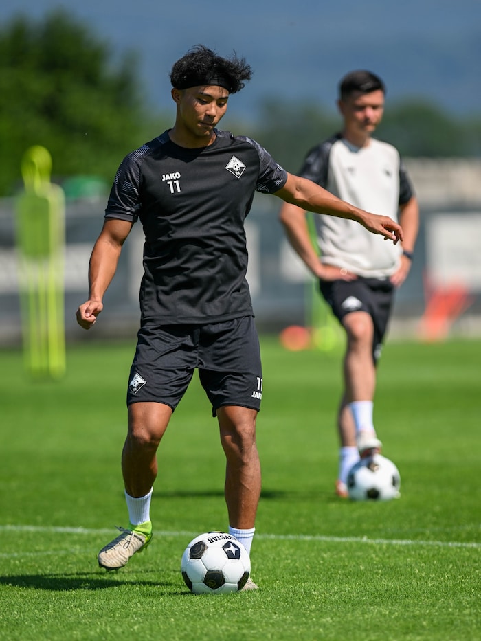 Shingo Nakano könnte endlich zu seinem Debüt bei Altach kommen.