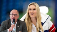 Katzensteiner (li.) war beim Unfall von Vonn als erster Notarzt auf der Piste. „Sie wollte kein ...