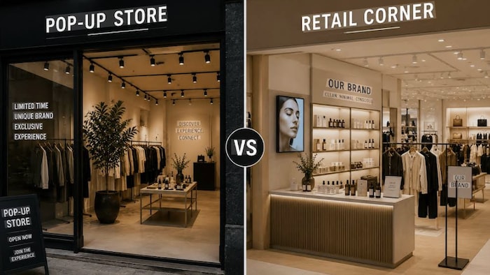 Auch kreative Ideen lassen sich mit Pop-up-Stores verwirklichen.