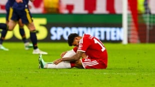 Luis Diaz verletzte sich im Spiel gegen Arsenal.