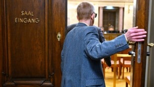 Günther Paal im Wiener Landesgericht, wo ihm am Donnerstag der Prozess gemacht wurde.