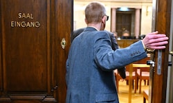 Günther Paal im Wiener Landesgericht, wo ihm am Donnerstag der Prozess gemacht wurde.