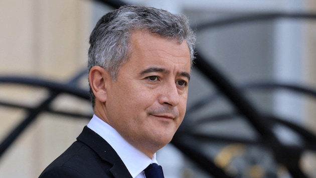 Frankreichs Justizminister Gérald Darmanin fordert, gewalttätigen Demonstrantinnen und ...