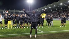 Großer Jubel bei Oumar Diakite und Co.