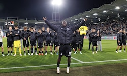 Großer Jubel bei Oumar Diakite und Co.