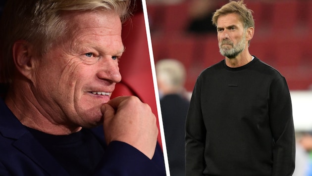 Oliver Kahn (li.) äußert sich zu den Worten von Jürgen Klopp