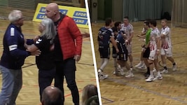 Hitzige Szenen im Handball-Hit