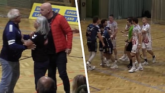 Hitzige Szenen im Handball-Hit
