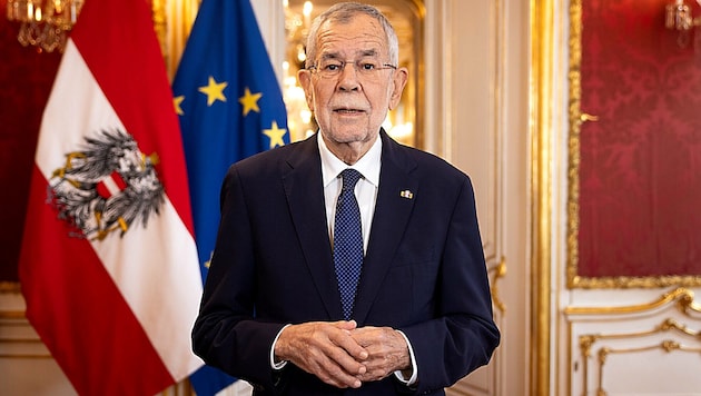 Bundespräsident Alexander Van der Bellen warnt in seinem Brief vor den Versuchen, „uns zu ...