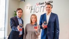 Caritas-Wien-Direktor Klaus Schwertner, „Ein Funken Wärme“-Schirmherrin Barbara Stöckl und Ivan ...