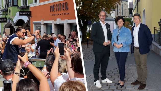 Konzerte von Andreas Gabalier ziehen die Massen an (links) – Gerber, Seiler und Schnitzer ...