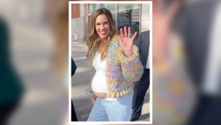 Hilary Swank hat verraten, wie es ihr gelungen ist, ihren Babybauch bis zum dritten Trimester ...