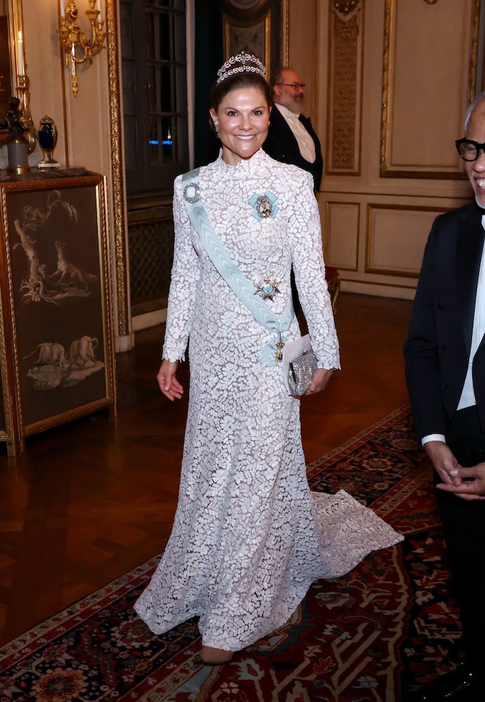 Die Kronprinzessin mit Prinzessin Lilian’s Lorbeerkranz-Tiara