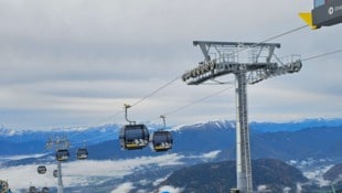 Christian Tragner Die neue Zehner-Gondelbahn auf der Gerlitzen wurde feierlich eröffnet.