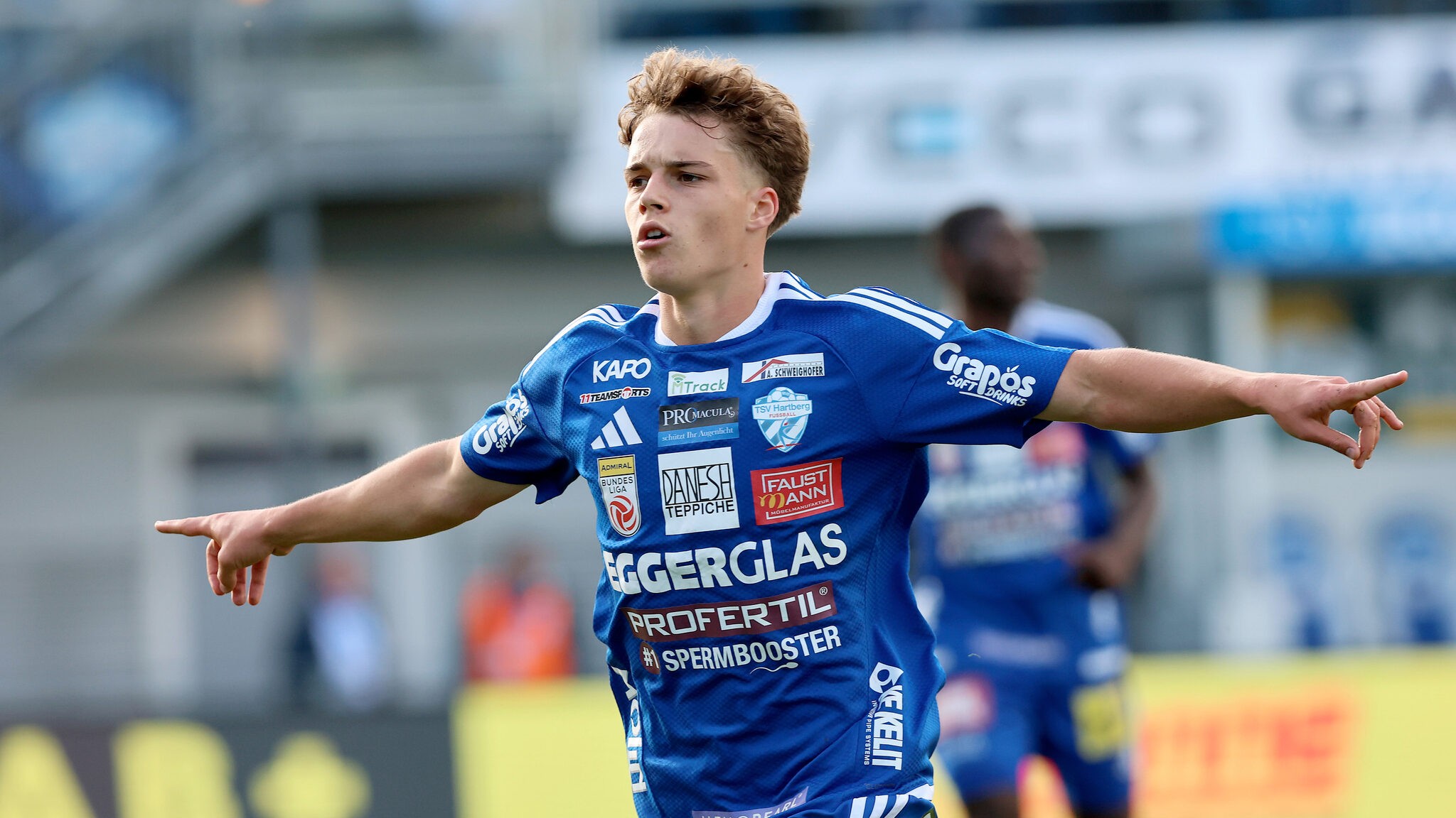 Feldhofer junior ég a vágytól a Hartbergben