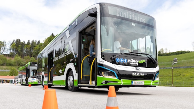 Albus betreibt Busflotte in Salzburg und parkt teils in Eugendorf (Symbolbild)