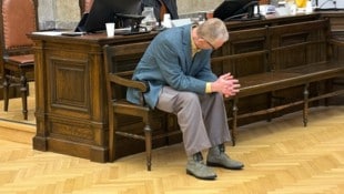 Günther Paal, alias „Gunkl“, im Strafprozess am Donnerstag.