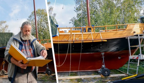 Arnold „Pani“ Panholzers großer Traum nimmt immer mehr Gestalt an. Seine „Lady Moorea“ hat ...