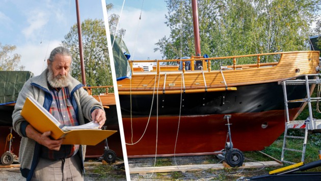 Arnold „Pani“ Panholzers großer Traum nimmt immer mehr Gestalt an. Seine „Lady Moorea“ hat ...