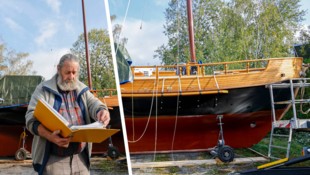 Arnold „Pani“ Panholzers großer Traum nimmt immer mehr Gestalt an. Seine „Lady Moorea“ hat ...